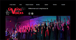 Desktop Screenshot of livingvoices.de