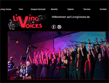 Tablet Screenshot of livingvoices.de